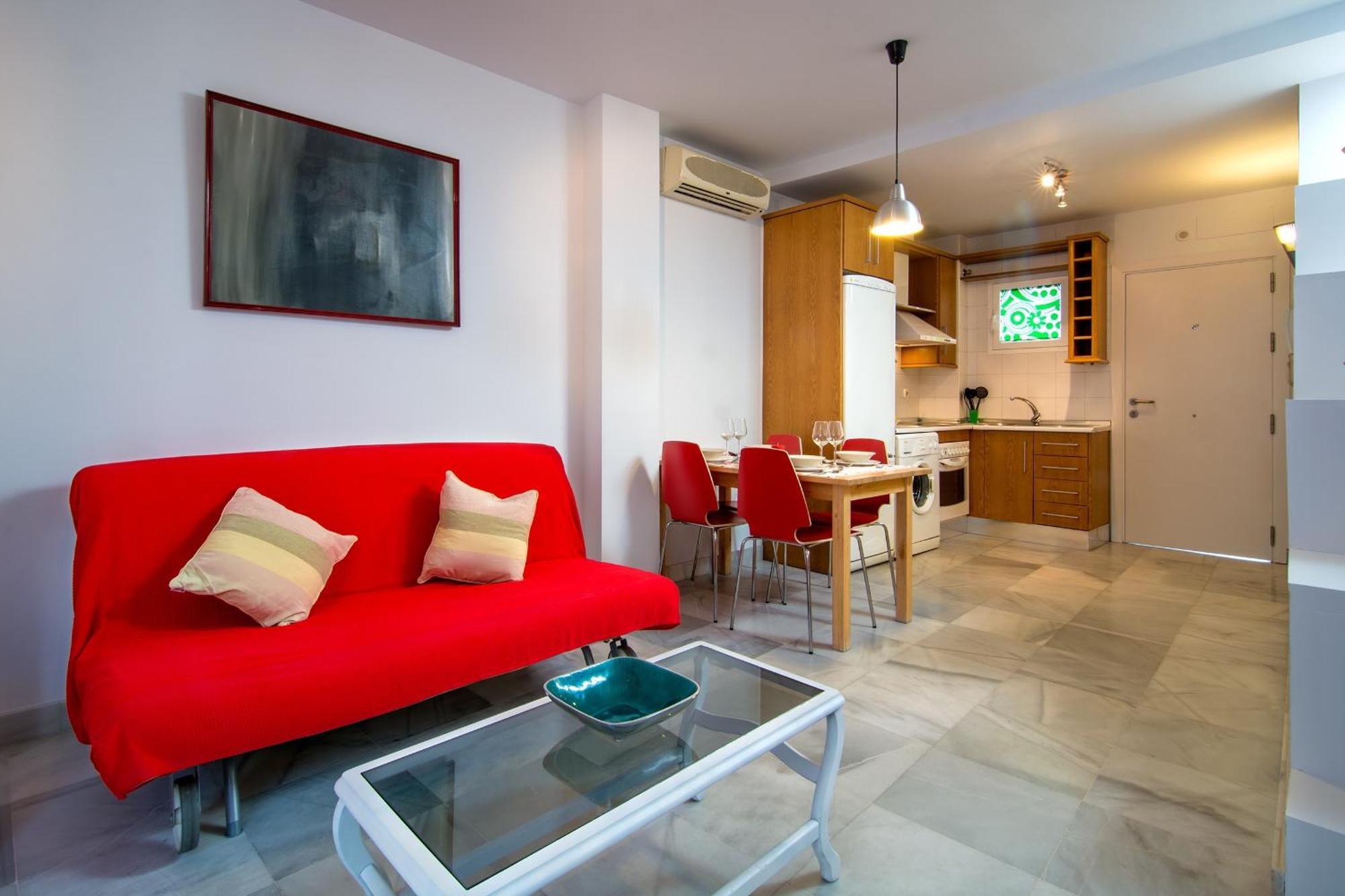 Descubrehome Sol Town Center Private Terrace Sevilla Bagian luar foto