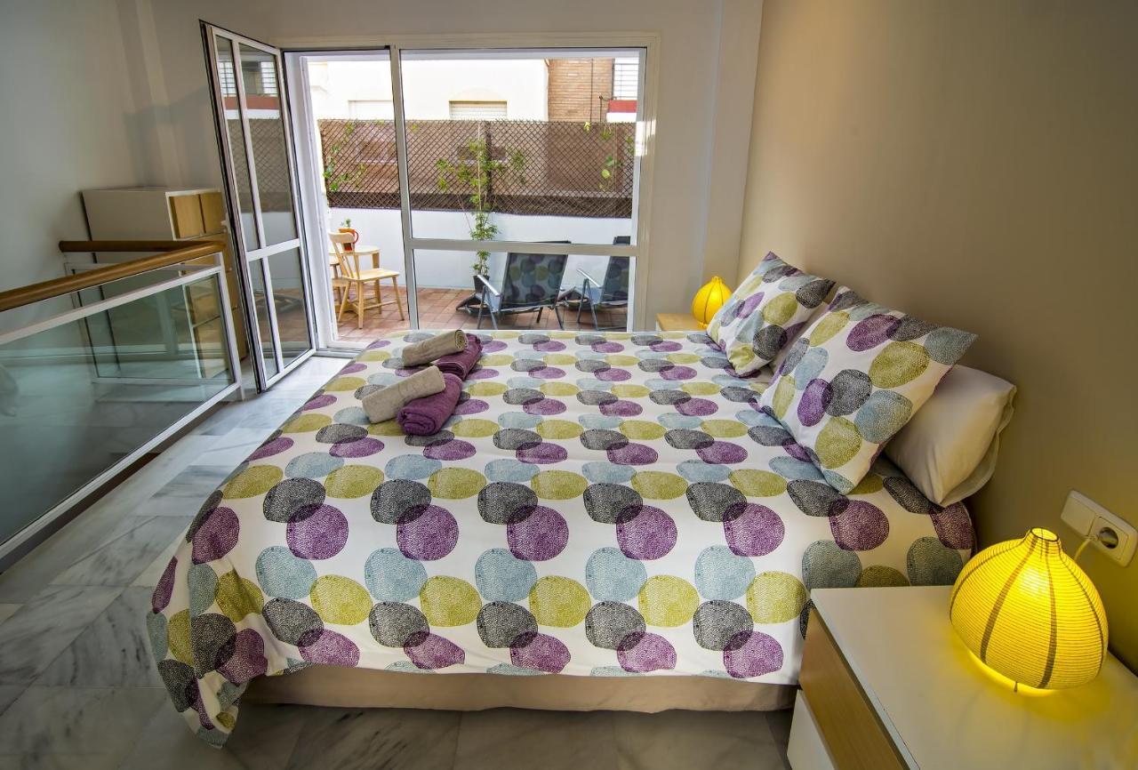 Descubrehome Sol Town Center Private Terrace Sevilla Ruang foto